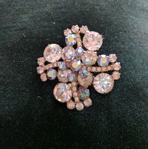 1940s Rhinestone Pin